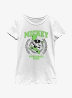 Disney Mickey Mouse Pickleball Club Jump Youth Girls T-Shirt