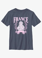 Disney Beauty and the Beast France Belle Portrait Youth T-Shirt