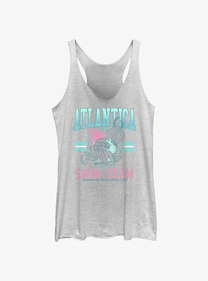 Disney The Little Mermaid Atlantica Ariel Swim Team Womens Tank Top