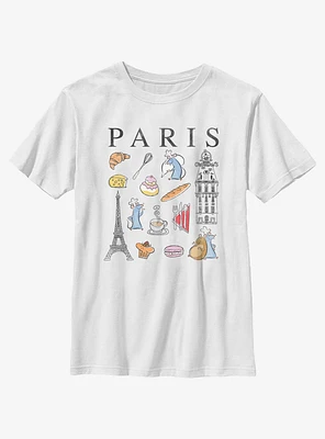 Disney Pixar Ratatouille Paris Icons Youth T-Shirt