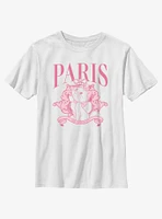 Disney The Aristocats Paris Marie Crest Youth T-Shirt