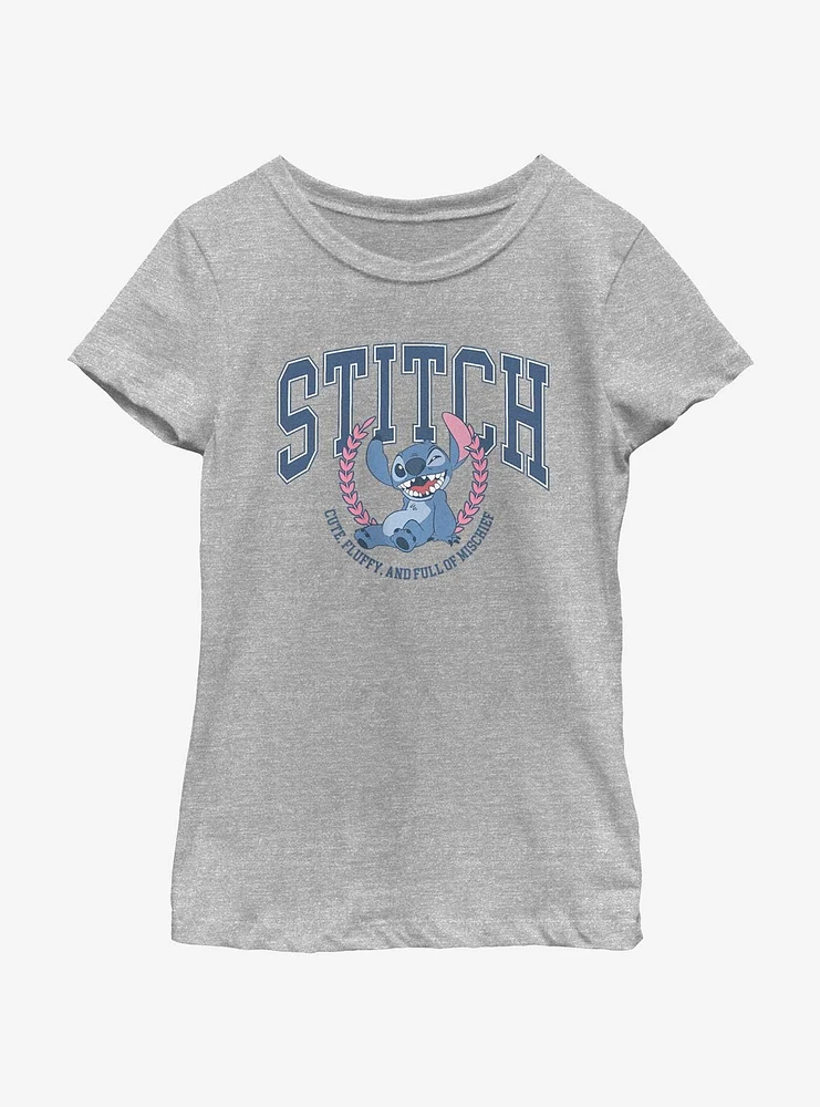 Disney Lilo & Stitch Athletic Full of MischiefYouth Girls T-Shirt