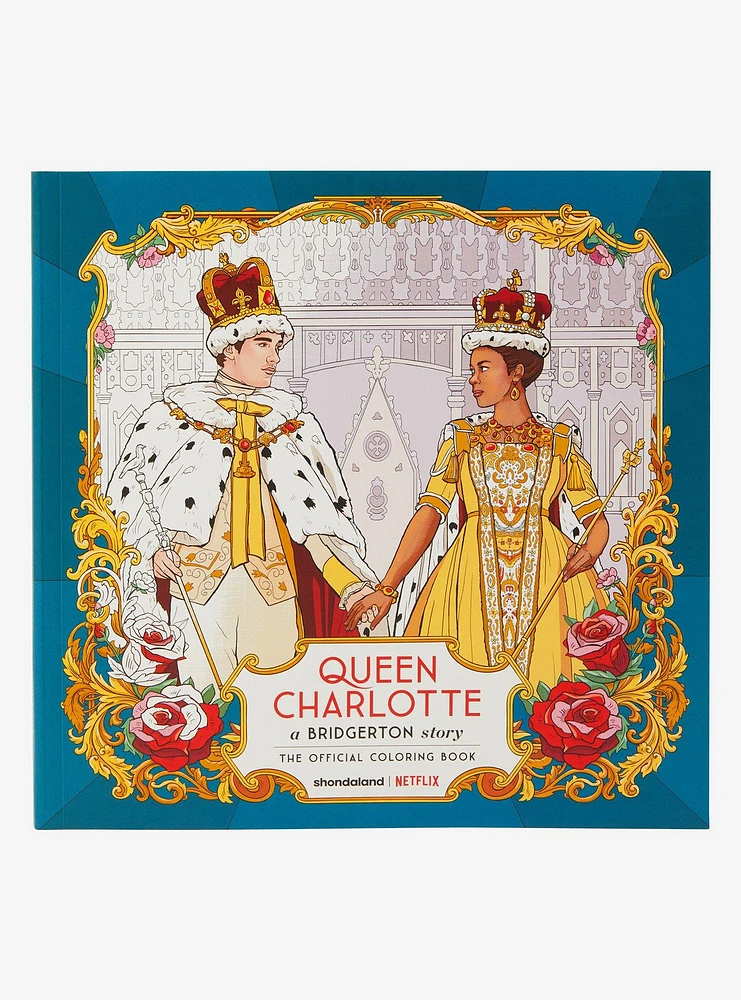 Queen Charlotte: A Bridgerton Story Official Coloring Book