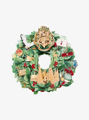 Harry Potter Hogwarts Pop-up Holiday Wreath Kit