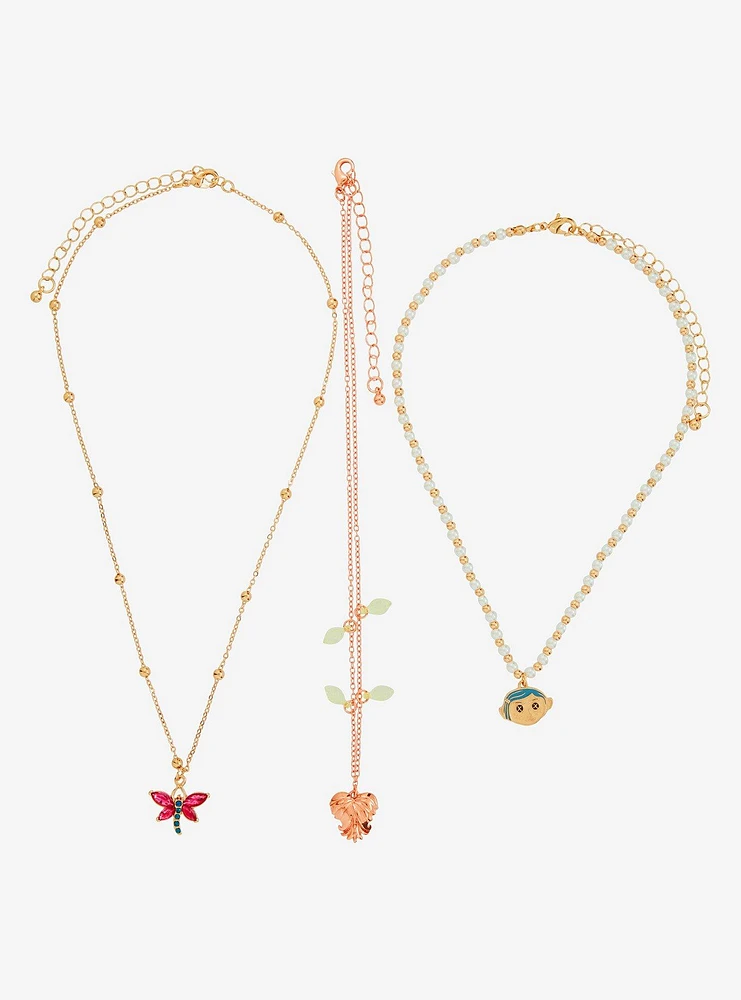 Coraline Icons Floral Necklace Set — BoxLunch Exclusive