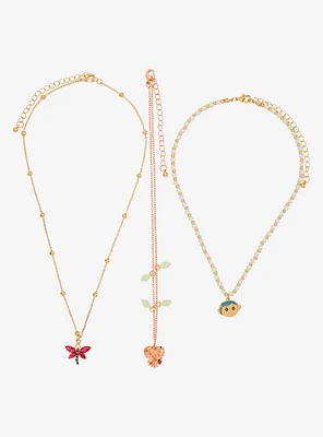 Coraline Icons Floral Necklace Set — BoxLunch Exclusive