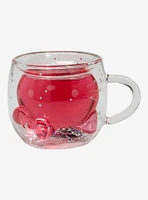 Sanrio Hello Kitty Head Confetti-Filled Glass Mug