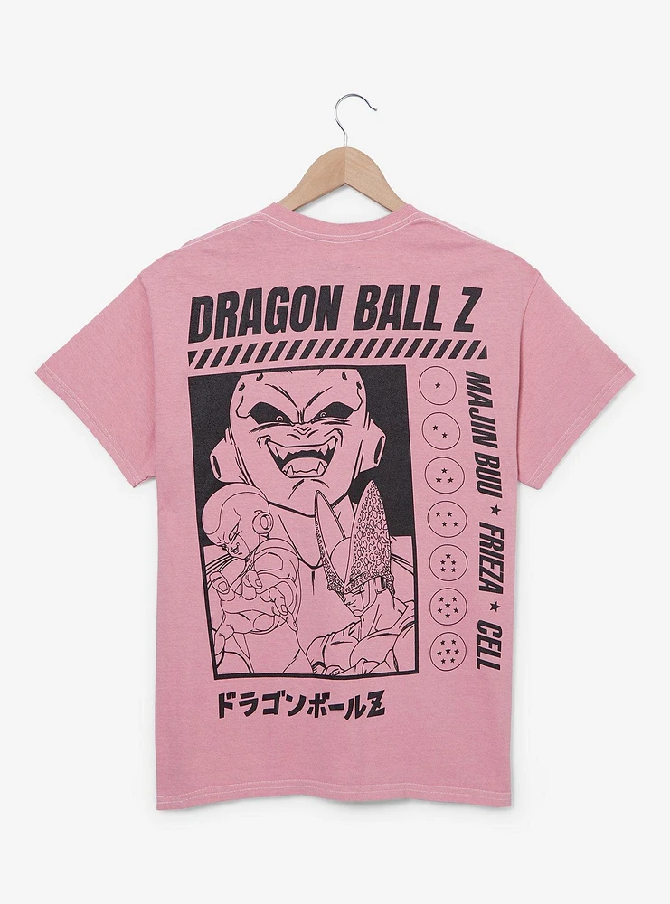 Dragon Ball Z Villains Group Portrait T-Shirt - BoxLunch Exclusive