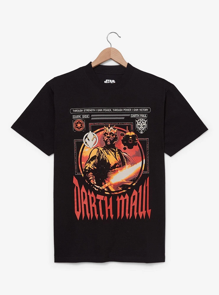 Star Wars Darth Maul Portrait T-Shirt - BoxLunch Exclusive