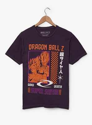 Dragon Ball Z Goku & Vegeta Tonal Portrait T-Shirt - BoxLunch Exclusive