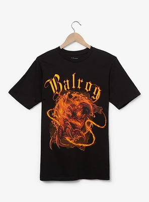 the Lord of Rings Balrog Flaming T-Shirt — BoxLunch Exclusive