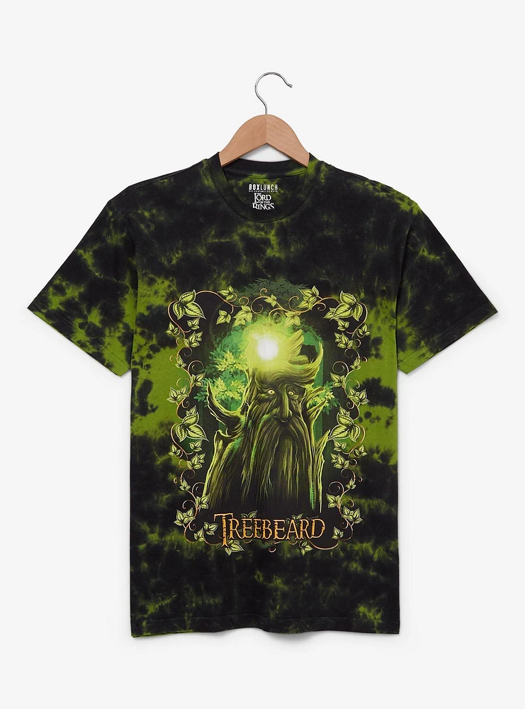 the Lord of Rings Treebeard Portrait Tie-Dye T-Shirt - BoxLunch Exclusive