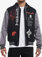 Death Note Hooded Varsity Jacket