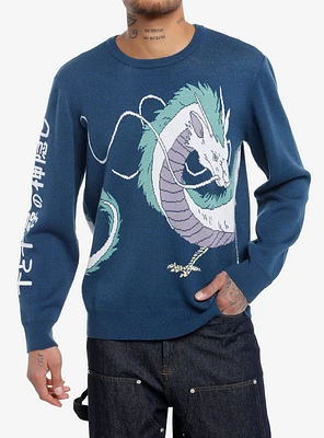 Studio Ghibli® Spirited Away Haku Dragon Knit Sweater