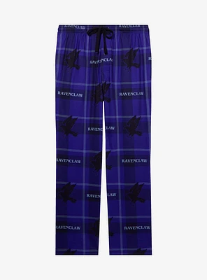 Harry Potter Ravenclaw Plaid Allover Print Sleep Pants — BoxLunch Exclusive