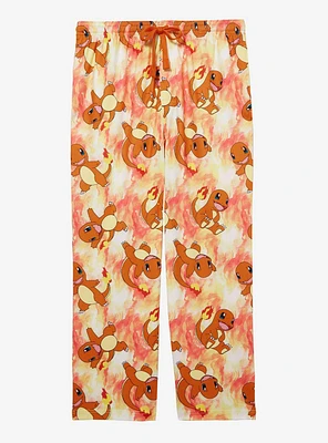 Pokémon Charmander Allover Print Sleep Pants — BoxLunch Exclusive