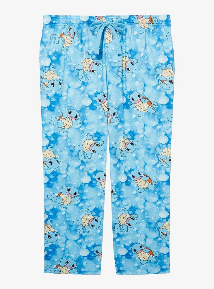 Pokémon Squirtle Bubble Allover Print Women's Plus Sleep Pants - BoxLunch Exclusive