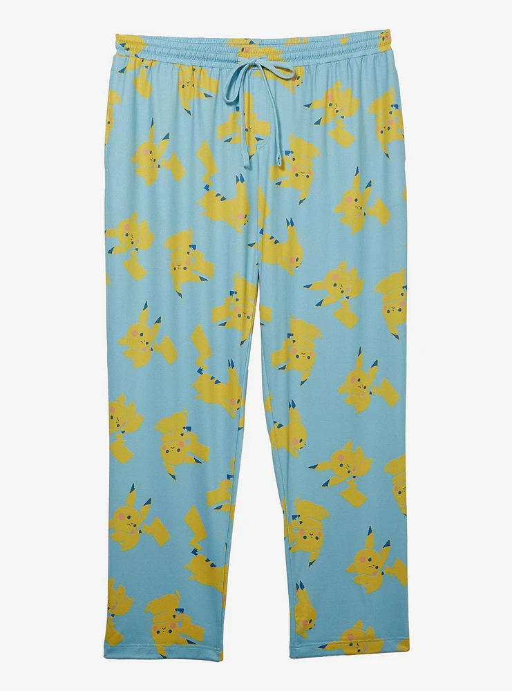 Pokémon Pikachu Allover Print Women's Plus Sleep Pants - BoxLunch Exclusive