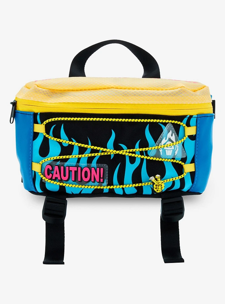 Disney Hercules Hades Caution Athletic Retro Belt Bag — BoxLunch Exclusive