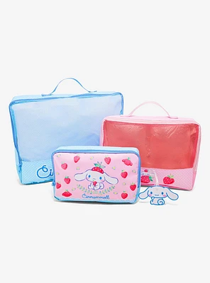 Sanrio Cinnamoroll Packing Cube & ID Tag Set