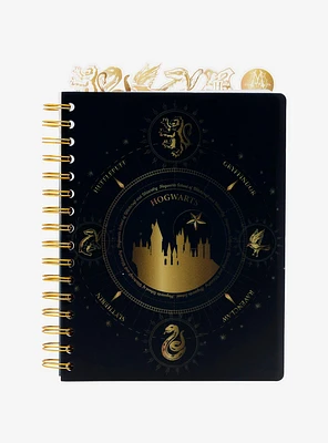 Harry Potter Gold Hogwarts Houses Figural Tab Journal