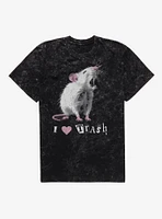 I <3 Trash Mineral Wash T-Shirt