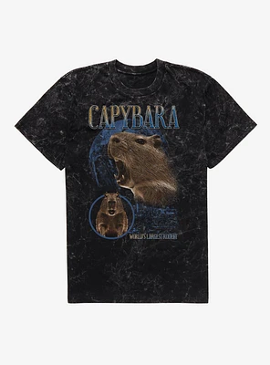 Capybara Rap Mineral Wash T-Shirt