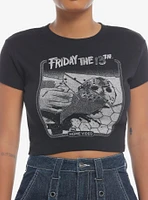 Friday The 13th Mask Home Video Girls Baby T-Shirt