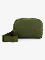 The Lord of the Rings Leaf of Lorien Green Nylon Belt Bag — BoxLunch Exclusive