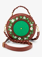 Loungefly The Lord of the Rings Floral Hobbit Door Figural Crossbody Bag - BoxLunch Exclusive