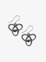 Alchemy Of England Eve's Triquetra Droppers Earring