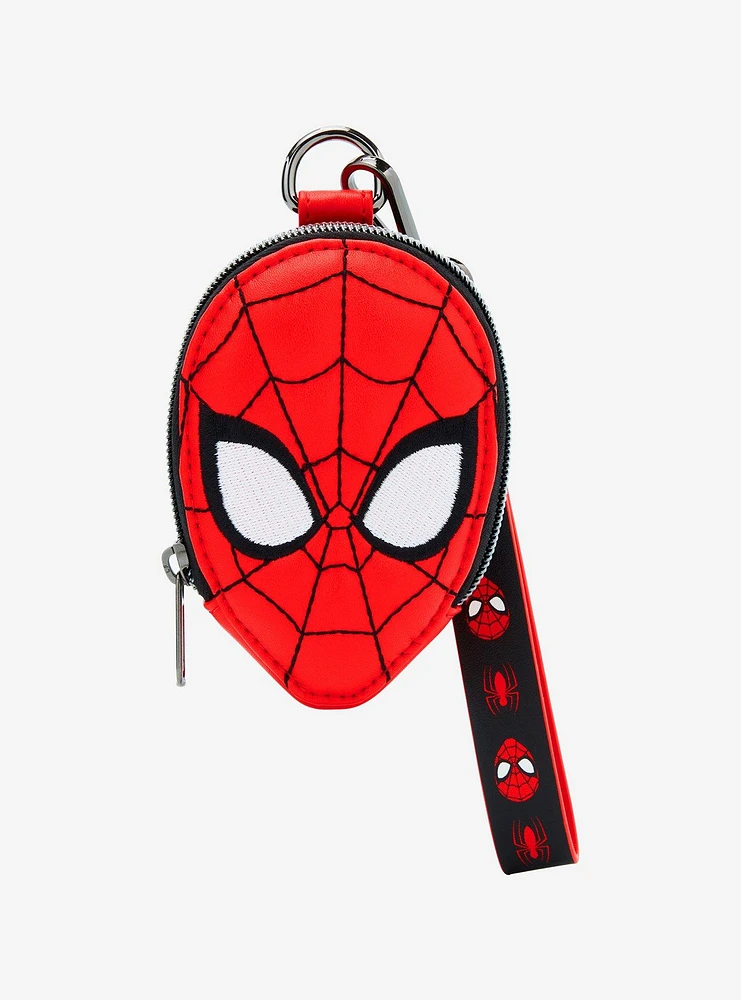 Loungefly Marvel Spider-Man Mask Wristlet Coin Purse - BoxLunch Exclusive