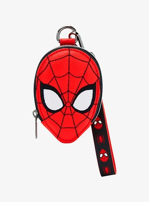 Loungefly Marvel Spider-Man Mask Wristlet Coin Purse - BoxLunch Exclusive