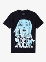 Camila Cabello Blue Photo Boyfriend Fit Girls T-Shirt