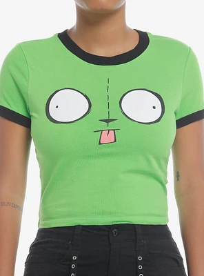 Invader Zim GIR Girls Ringer Baby T-Shirt