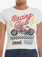 Peanuts Snoopy Racing Girls Baby T-Shirt