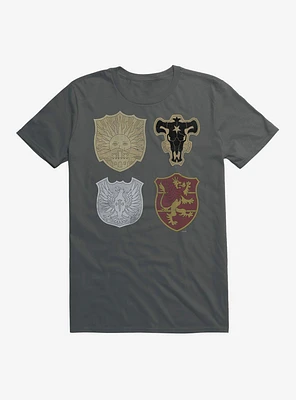 Black Clover Squad Crests T-Shirt