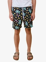 Retro Palms Swim Trunk