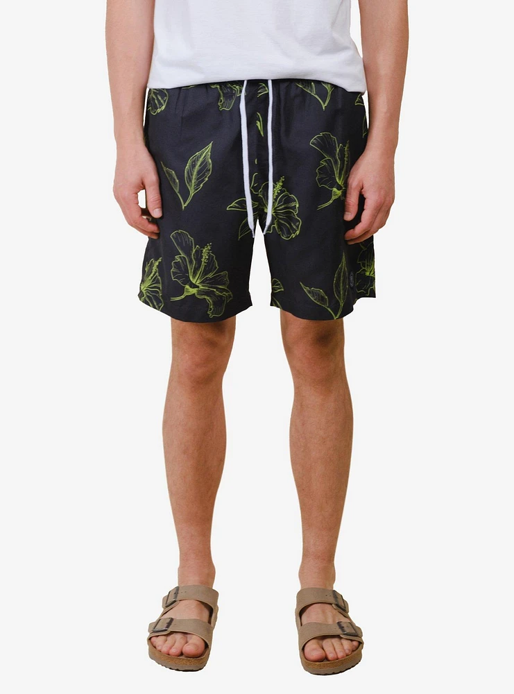 Hibiscus Swim Trunk