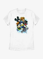 Disney Kingdom Hearts Aim At The Heart Womens T-Shirt