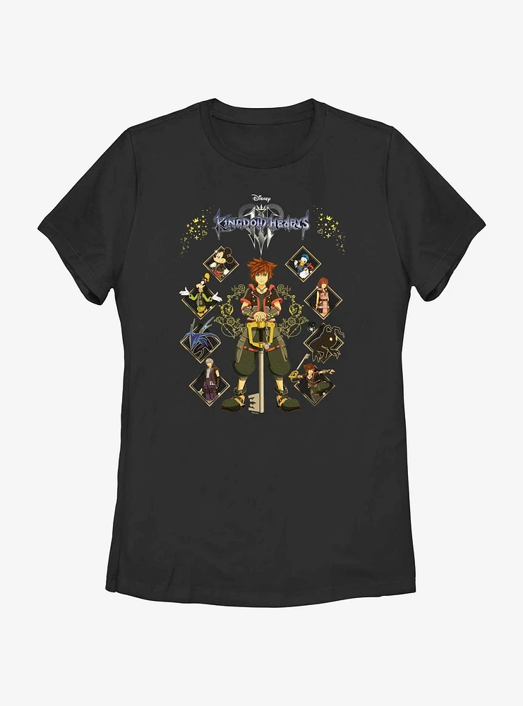 Disney Kingdom Hearts Full Hearted Womens T-Shirt