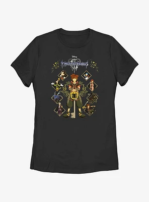 Disney Kingdom Hearts Full Hearted Womens T-Shirt