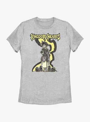 Disney Kingdom Hearts Sora Standing Womens T-Shirt