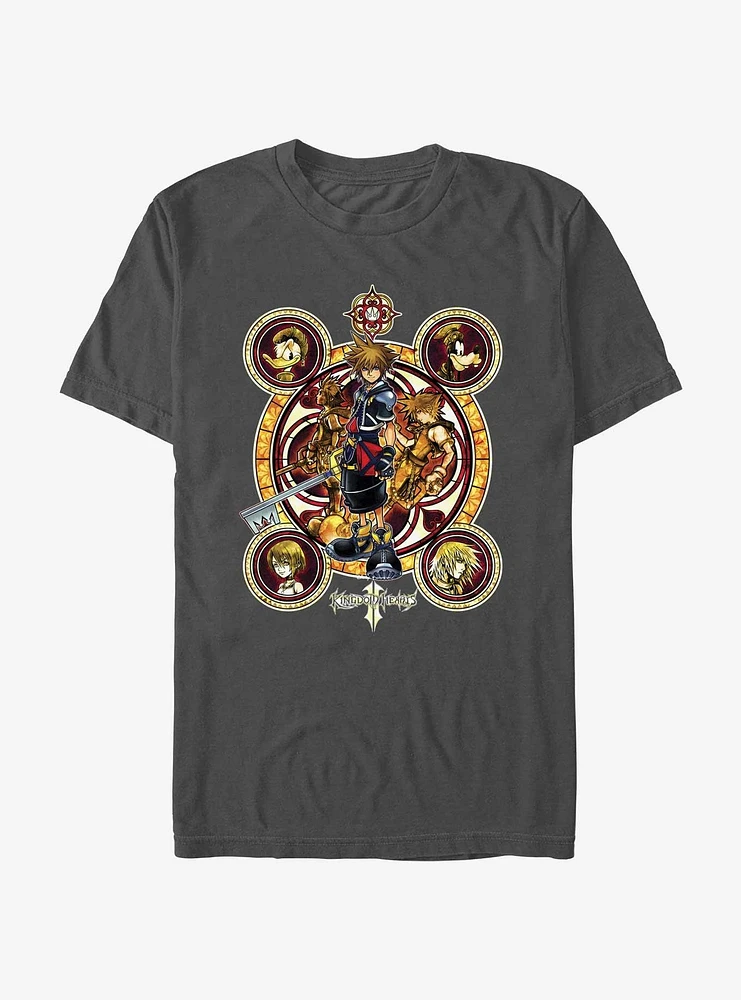 Disney Kingdom Hearts Stained Glass T-Shirt