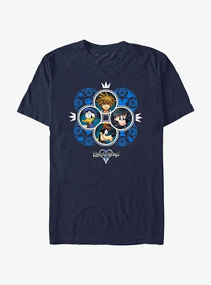 Disney Kingdom Hearts Circle Simple T-Shirt