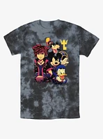 Disney Kingdom Hearts Sora's Team Tie-Dye T-Shirt