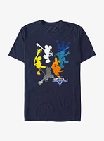 Disney Kingdom Hearts Checker Dudes T-Shirt