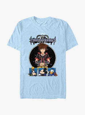 Disney Kingdom Hearts Paneled Up T-Shirt