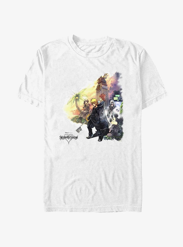 Disney Kingdom Hearts Heart Beach T-Shirt