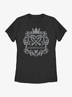 Disney Kingdom Hearts Crest Womens T-Shirt